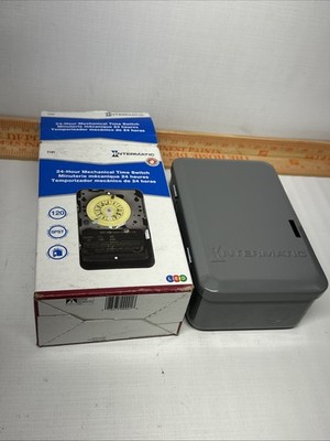 Intermatic T101D89 24 Hour Mechanical Timer Wall Switch C7