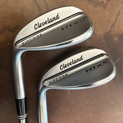 Cleveland RTX ZipCore 6 Wedge Set 54° & 60° Mid 10 | DG