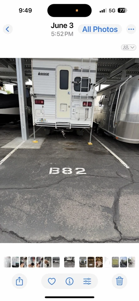 Lance Legend Slide In Truck Camper. - Image 3 of 4