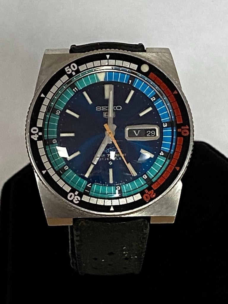 SEIKO 5 SPORTS REGATTA 6119-6053 40mm AUTOMATIC WATCH- USED. | eBay
