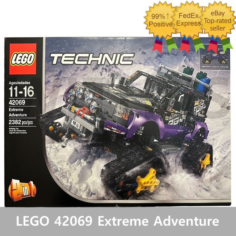 LEGO 42069 Extreme Adventure 2382pcs/ Brand New Sealed Package/ On Stock=