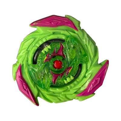  Beyblade Burst Turbo Brave Satomb S6 Hasbro Green Pink Used