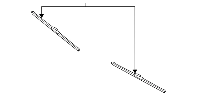 Limpiaparabrisas genuino 4M1-998-002 Foto 2 de 4