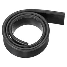 Replacement rubber window wiper, glass, 17.72 inches, black