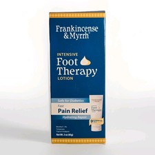 Frankincense and Myrrh Intensive Foot Therapy Lotion  Fast Pain Relief  Ex 8/26 