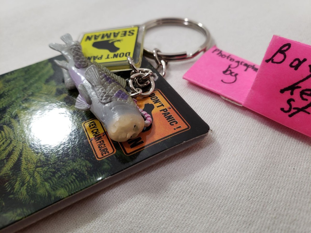 SEGA Seaman Dreamcast Podfish Figure Keychain 1998 promotional