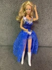 Vintage Astronaut Barbie In Blue Astro Fashion Outfit And Plastic Boots