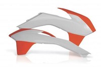 Tankverkleidung KüHlerabdeckung Radiator Scoops Passt An Ktm Exc 250 450 14-16 W