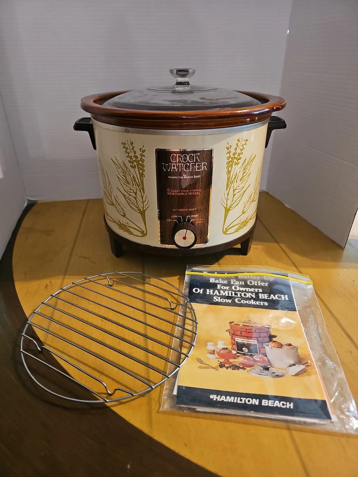 VINTAGE Hamilton Beach Scovill 6 Qt Crock Watcher Slow Cooker Tested
Opens in a new window or tab