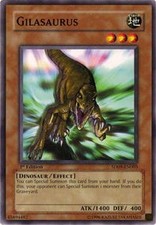 YuGiOh Gilasaurus SD09-EN005 Common Englisch Neu 1st