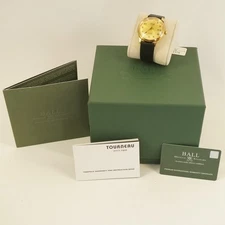 Ball Trainmaster Eternity NM2080D-L3J-GO Gold Plated Automatic Watch Full Set