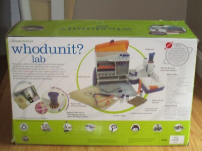 Whodunit? - Discovery Kids Exclusive Forensics Lab with Microscope