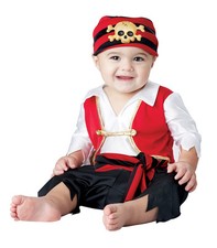 Pee Wee Pirate Buccaneer Infant Baby Costume