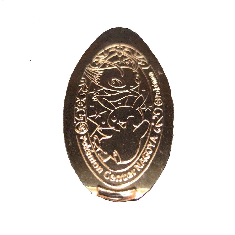 記念メダル0719L48●名古屋港イタリア村 Pokemon Center Nagoya Limited Medal Souvenir Coin Japan