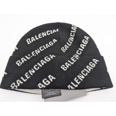 BALENCIAGA ピンク ビーニー 23/24秋冬超激安☆バレンシアガ ニット帽コピーBALENCIAGA帽子