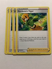 Pokemon Card Astral Radiance 4x Playset Gardenia's Vigor 143/189 Near Mint