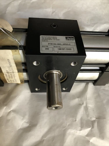 NEW PARKER PTR152-090L-AR23-C ROTARY ACTUATOR, SHAFT DIAMETER: 7/8" ,FG