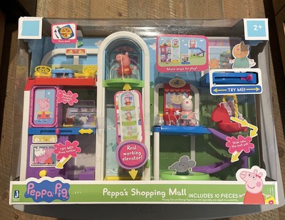 Peppa Pig Peppa's Shopping Mall Center Exclusive Playset Officially Licensed