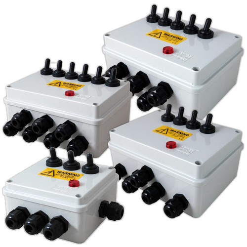 GARDEN POND SWITCH BOX 3,4,5,6 WAY 