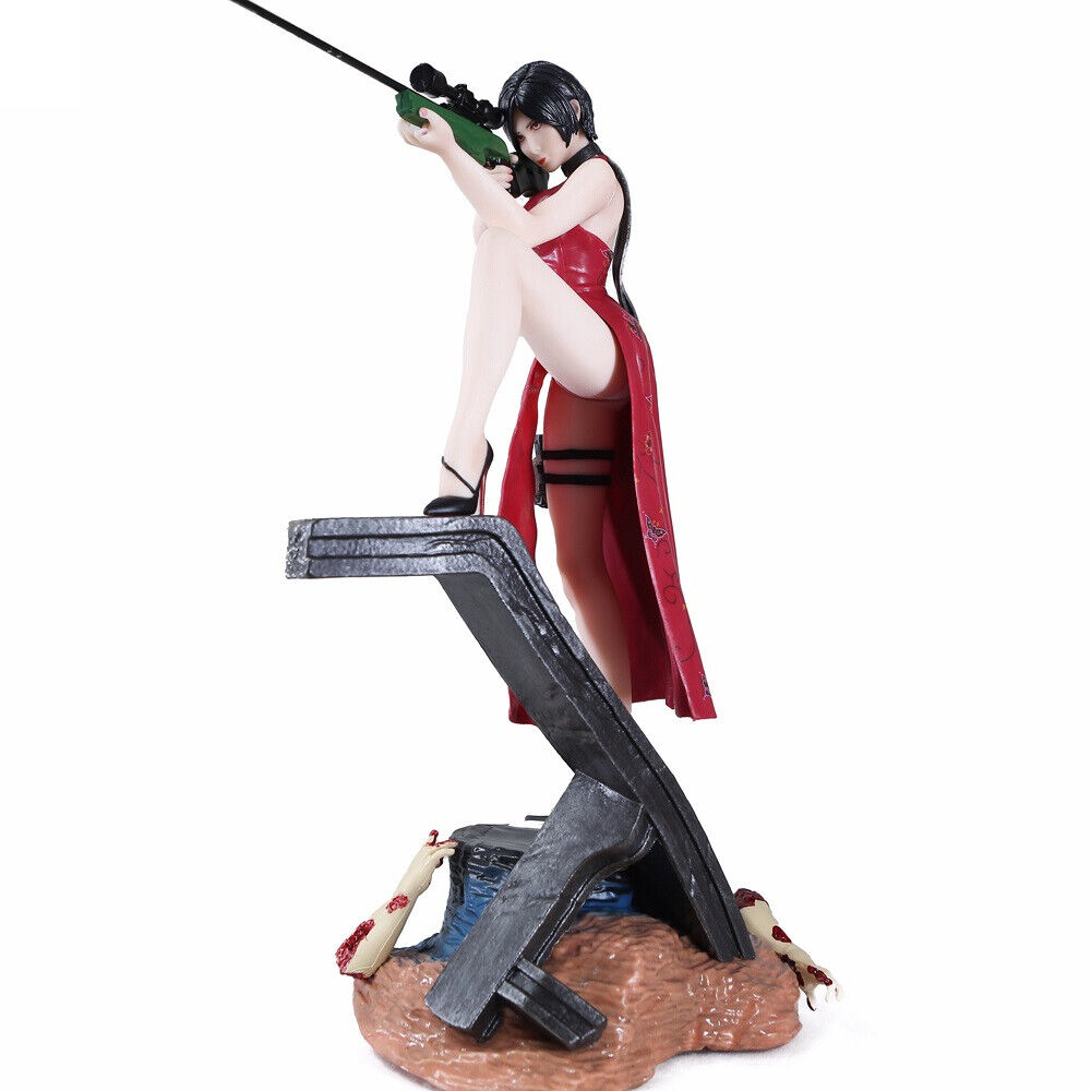 1/4 Resident Evil Action Figures Collectible, 55Cm Ada Wong Anime Model  Statue, Resin Environmental Protection Materials Suitable for Home Office  Desk Decorative Ornaments Toy : : Toys & Games