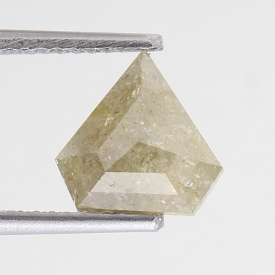 Fünfeck Diamant 1.88ctw Gelb Farbe Brilliant Schliff Natürlicher 8.5MM