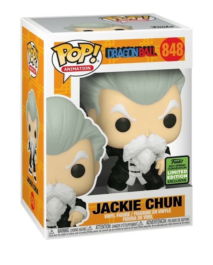 En Oferta Funko Pop! Dragon Ball: Jackie Chun #848 2021 Spring Conv Exclusive + Protector