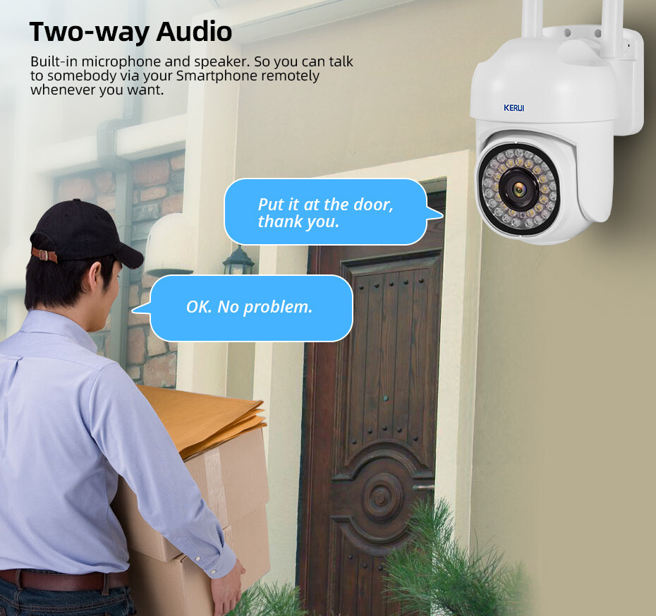 Wireless Wifi Security Camera System Outdoor Home 1080P HD Night Vision Cam US