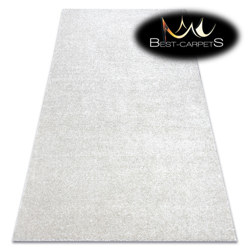Hardwearing Soft Carpets 'SANTA FE' cream plain one colour Rug Bestcarpets eBay