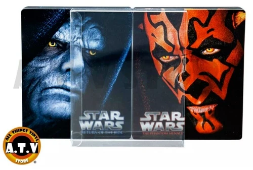 ATV1 Blu-ray Steelbook Protectors Snug Fit For Unsealed No J-Card (1-100 Packs)