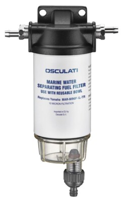 Benzinfilter mit Wasserabscheider Kraftstofffilter für Aussenborder+Innenborder