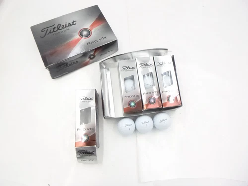 1 Dozen Titleist ProV1x Golf Balls 1 2 3 4 Play Numbers SEE DESC.