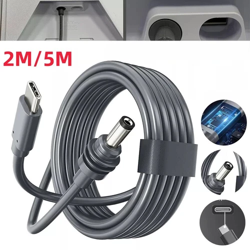 Waterproof USB C To DC Cable For Starlink Mini Fast And Reliable Charging