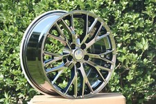 1819 Z06 Black Chrome Wheels Rims 97 Chevy Corvette C567 Base Z51 Stingray