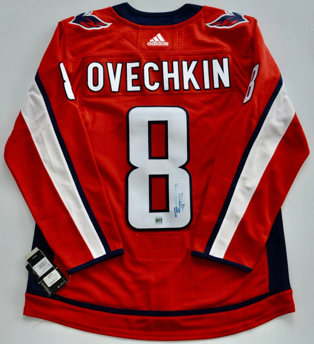 AUTO DPISPORTS ALEX OVECHKIN WASHINGTON CAPS ADIDAS AUTHENTIC HOME