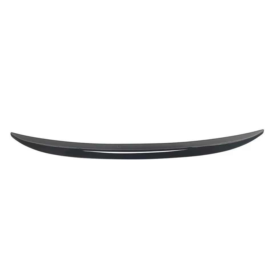 For 10-16 BMW F10 5 Series 535i 528i Trunk Lip Rear Glossy Black M5 Spoiler Wing - Image 4 of 4