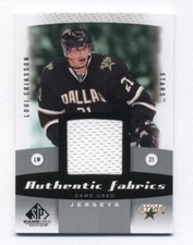 2010-11 SP Game Used Authentic Fabrics Loui Eriksson Jersey (Stars)