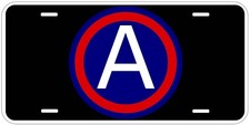US Army Central Novelty Car License Plate