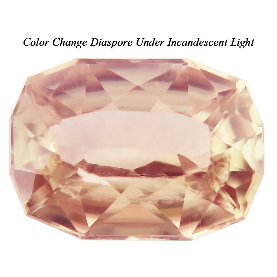 Impresionante diáspora de cambio de color natural de 1,90 quilates corte cojín extraído en Turquía Foto 3 de 4