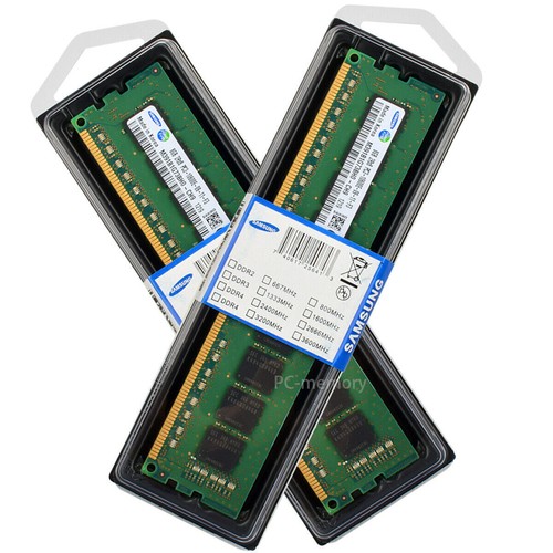 Samsung 16GB(2×8GB) PC3-10600E ECC Server Unbuffered UDIMM 1333MHz 1.5V For HP - Picture 2 of 5