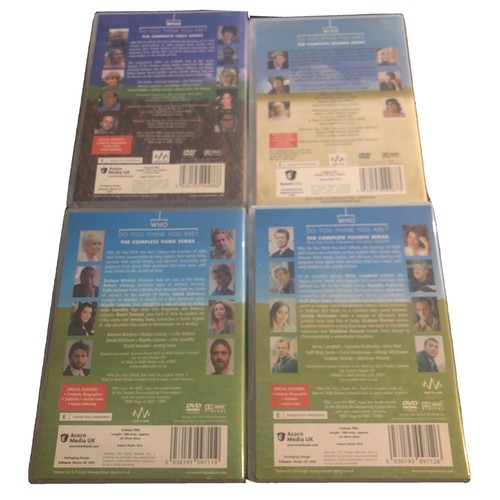 Who Do You Think You Are? UK, Series 1-4, (DVD, BBC) Region 0/All, Used, GC - Picture 2 of 10