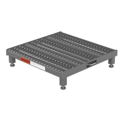 Zoro Select Ahw-L-2424 Adjustable Height Work Platform, 24''W X 24''D, Adjusts