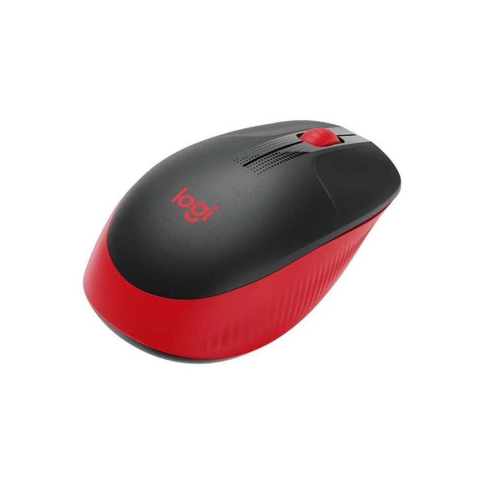 Logitech M190 Red wireless 1000 DPI Gaming Mouse - Image 4 of 4