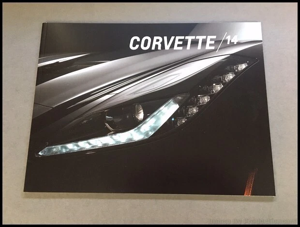 2014 Chevrolet Corvette Stingray 44-page Car Sales Brochure Catalog Paint SET Foto 2 de 4
