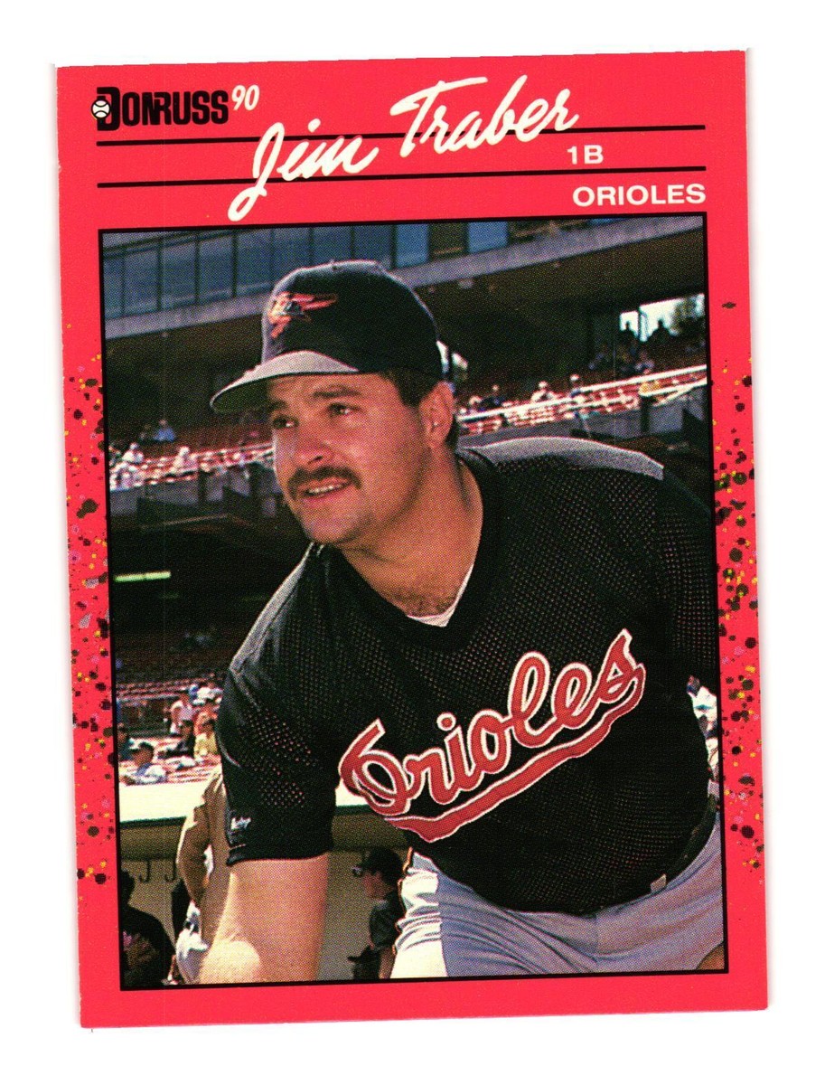 1990 Donruss #569 Jim Traber Baltimore Orioles | eBay
