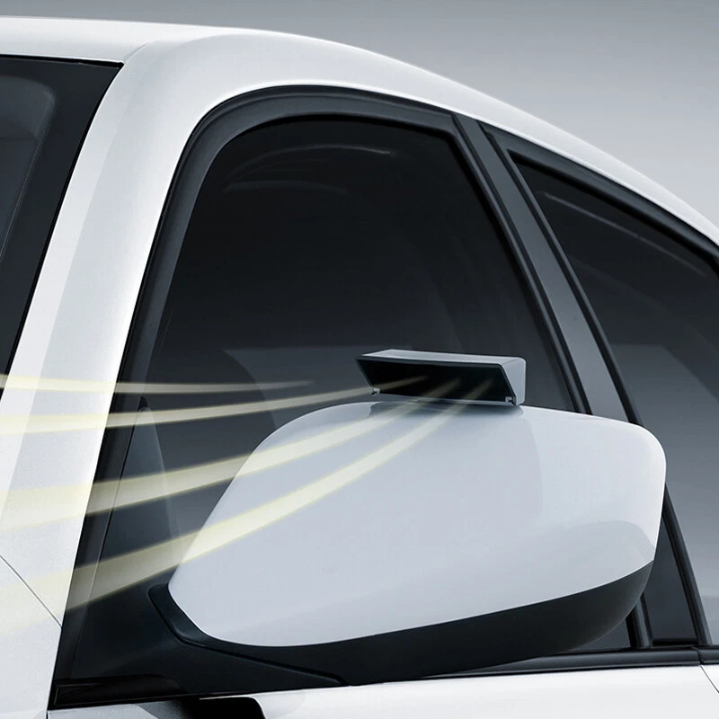 2PCS Car Auto Rearview Side Mirror Rain Eyebrow Rainproof Block Rear View Cover - Image 4 of 4