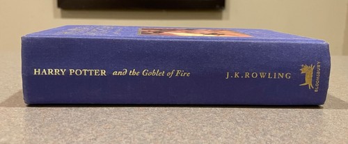 Harry Potter and the Goblet of Fire (UK Deluxe 1st Edition 1st Printing HC Rare! - Foto 7 di 12