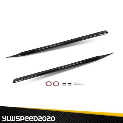 2PC Side Skirts Body Kit Blk Fits 2019-2023 BMW 3 Series G20 M Sport Performance