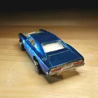 Hot Wheels Redline 69 Blue Custom Dodge Charger White Int Badge Cold Blue