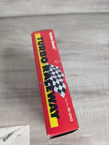 Retro Tandy Turbo Raceway gioco arcade portatile in scatola originale testato funzionante - Foto 8 di 12