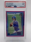 2025 Panini Donruss - Rated Rookie Jaxson Dart #400 Optic Preview Pink Prizm...